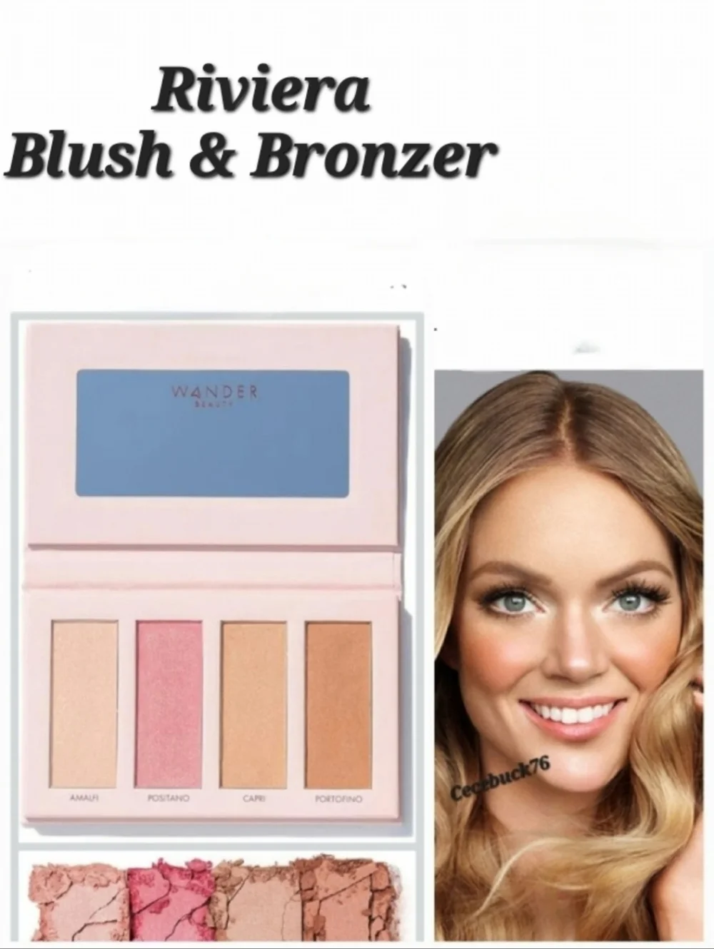 🌺Wander Beauty Riviera Blush And Bronzer Palette Limited Edition